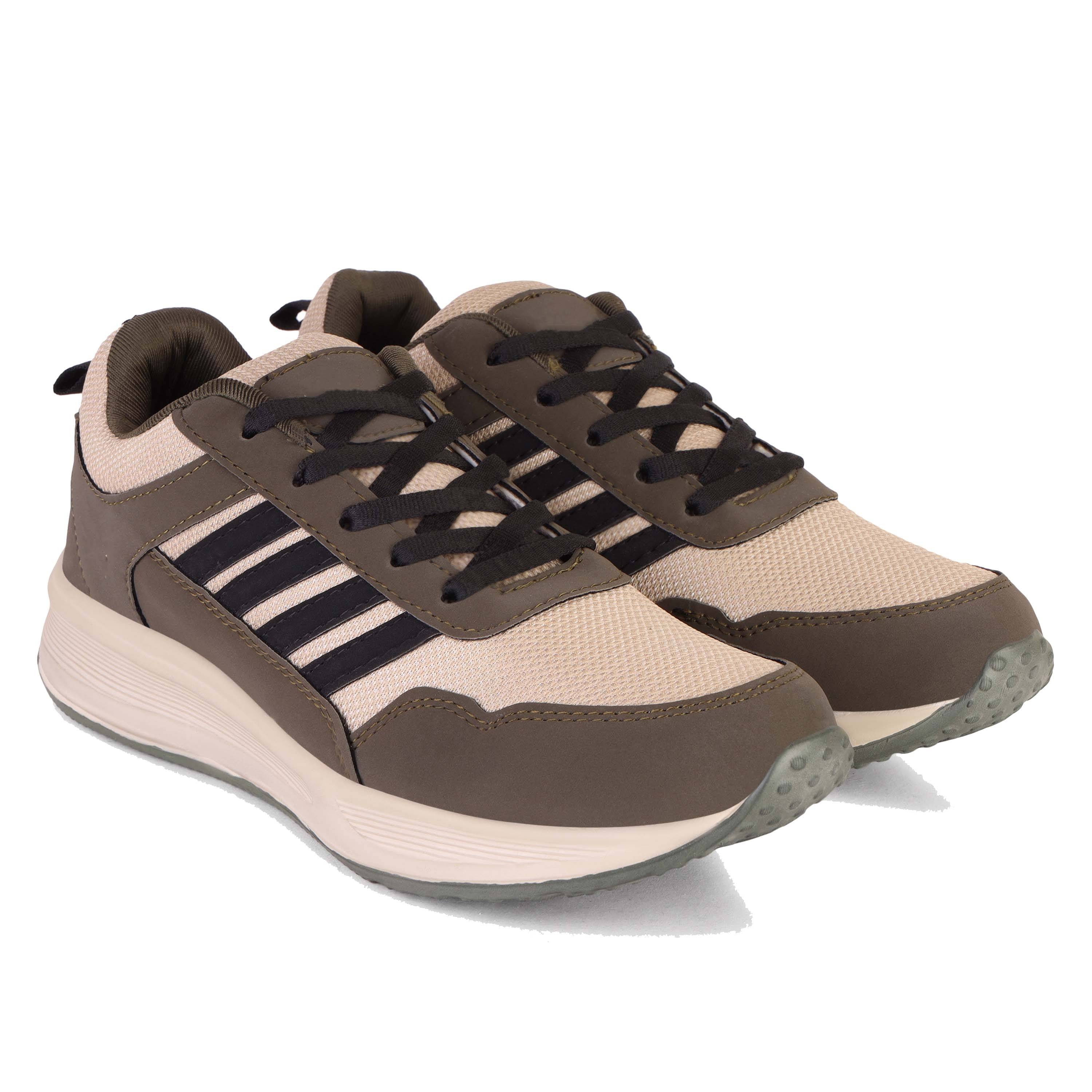 PENNEN Running Shoes for Men Brown Men's Outdoor Shoes PENNEN Running Shoes for Men Brown Men's Outdoor Shoes