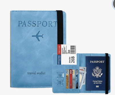SKYVILLA Leather Multi Color Passport Holder - Handbags | Buy online on ZillyBuy