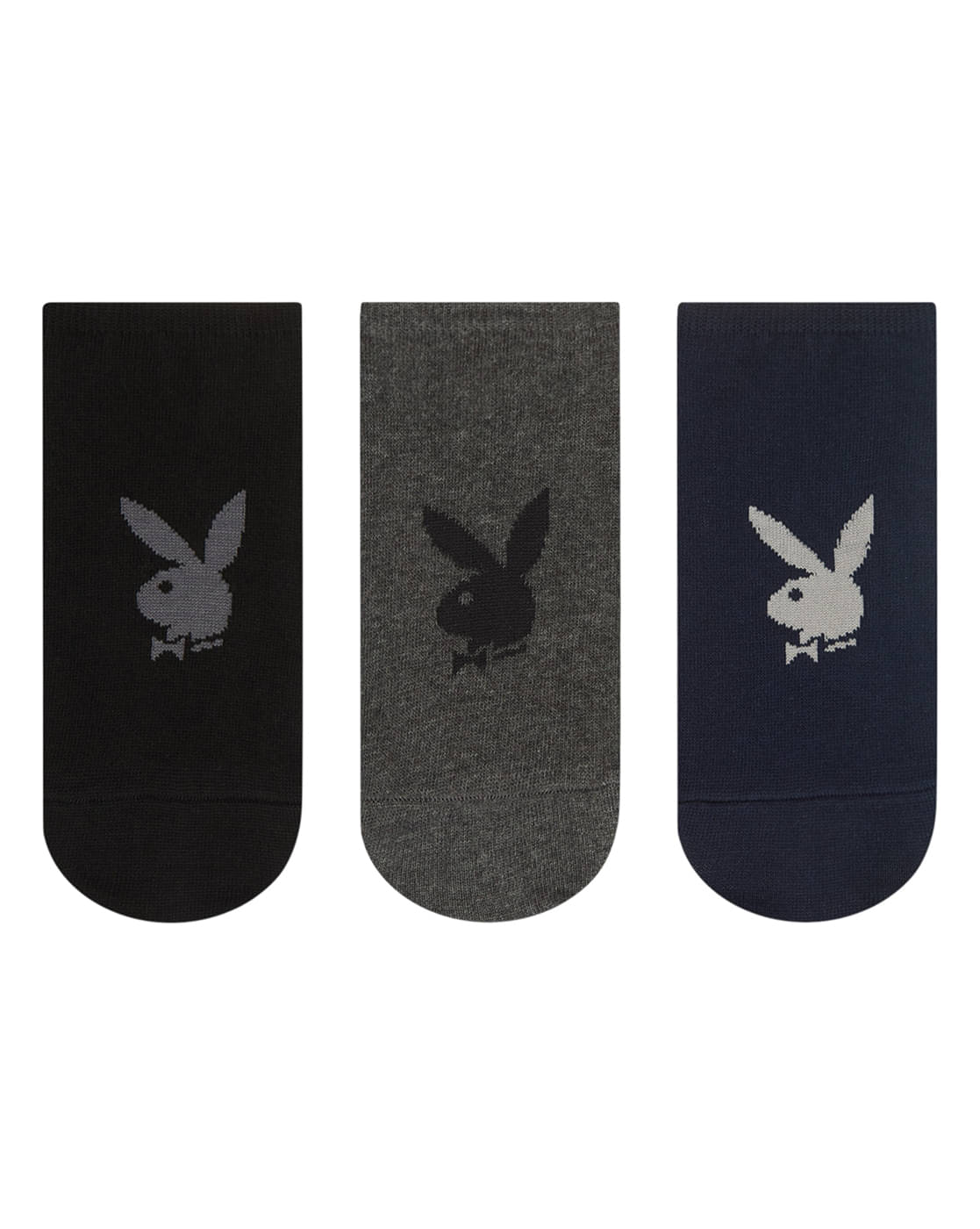     			SOCKSXPRESS Pack of 3 Men's Cotton No Show Socks ( Multicolor )