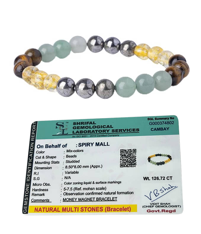     			Spiry Multicolor Bracelet ( Pack of 1 )