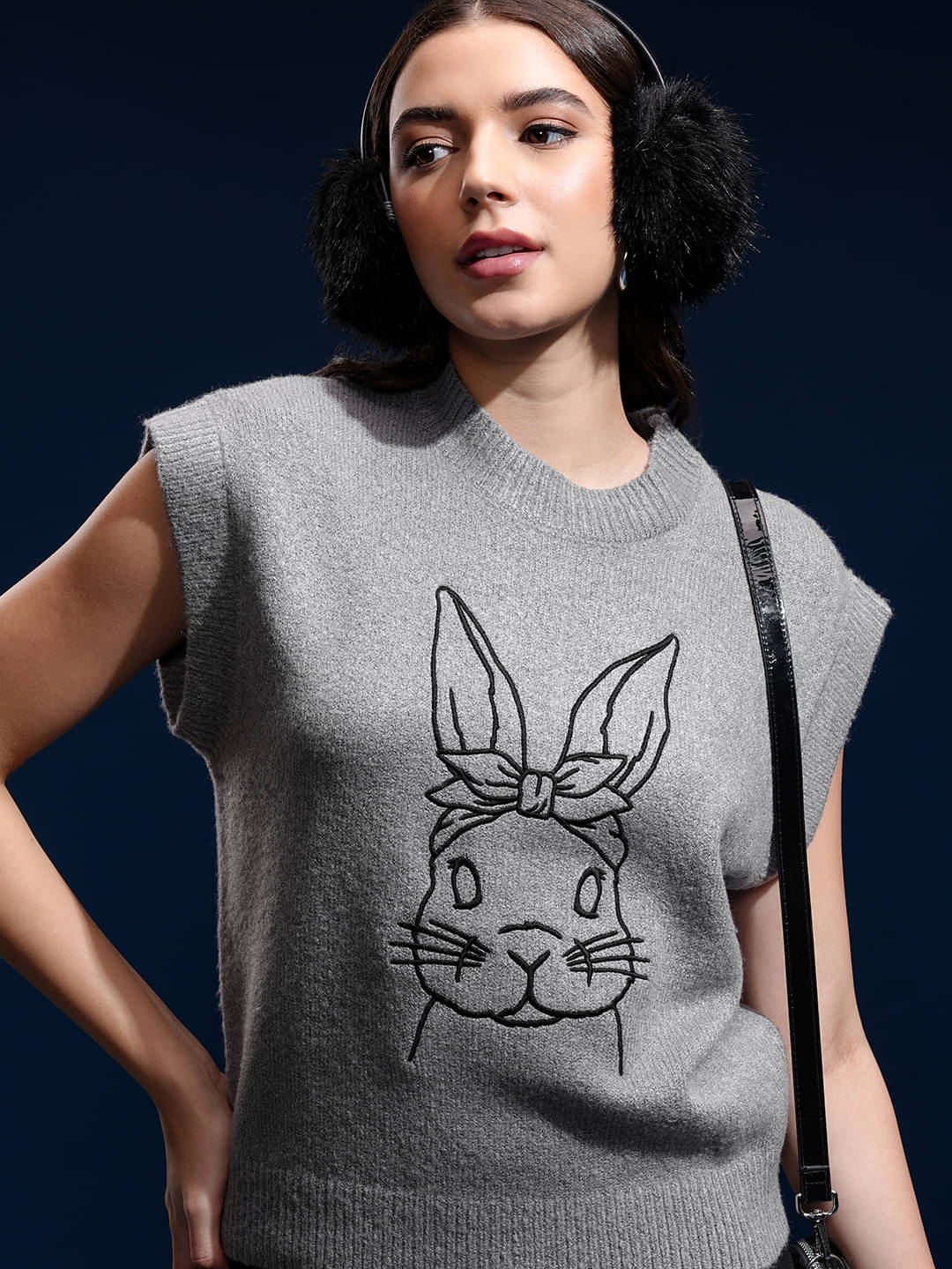 Tokyo Talkies Women Acrylic Round Neck Pullover ( Multicolor ) Tokyo Talkies Women Acrylic Round Neck Pullover ( Multicolor )