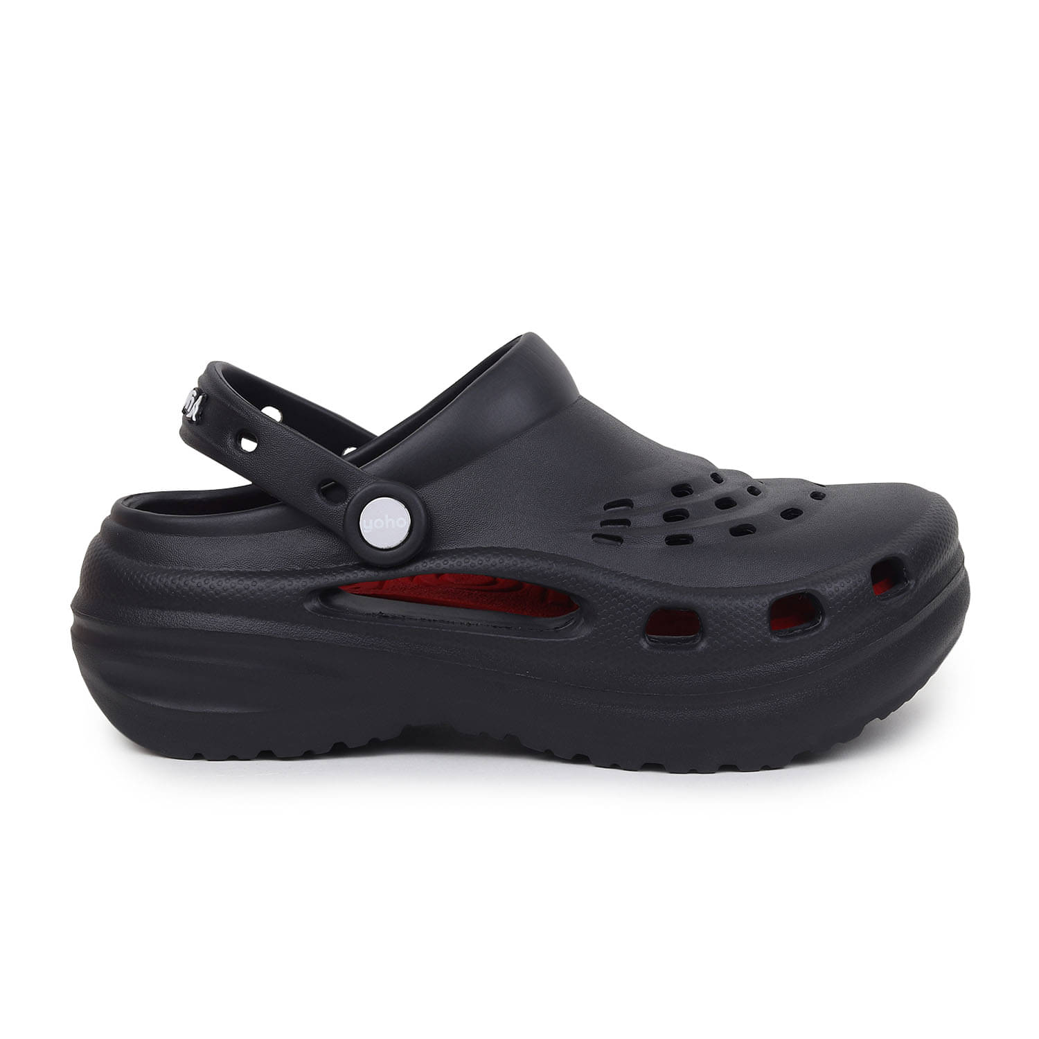     			Yoho Black Women's Flats