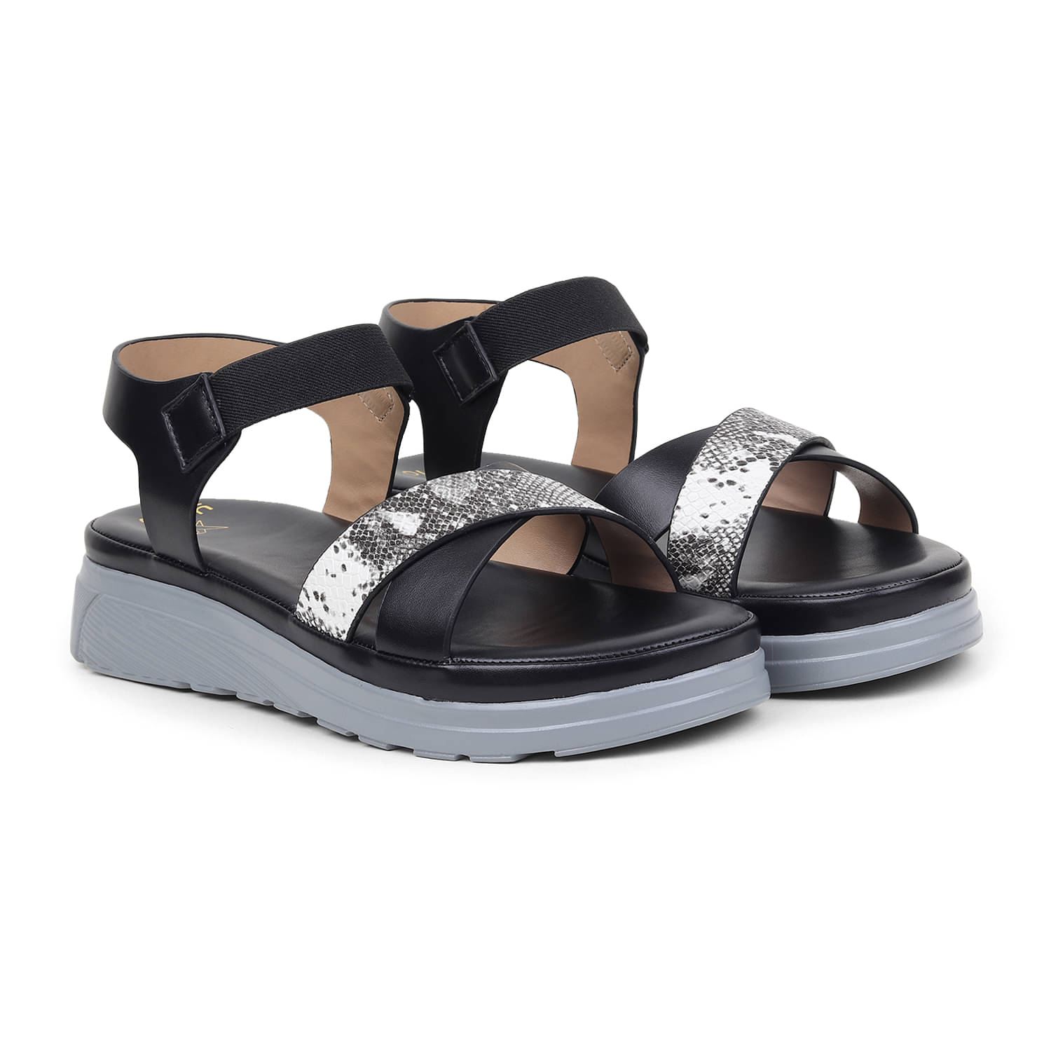     			Yoho Black Women's Flats