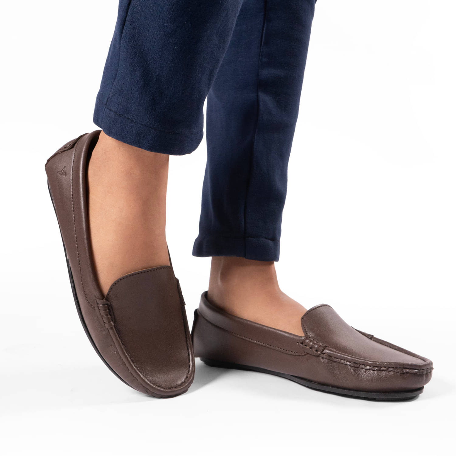     			Yoho Brown Women's Slip On