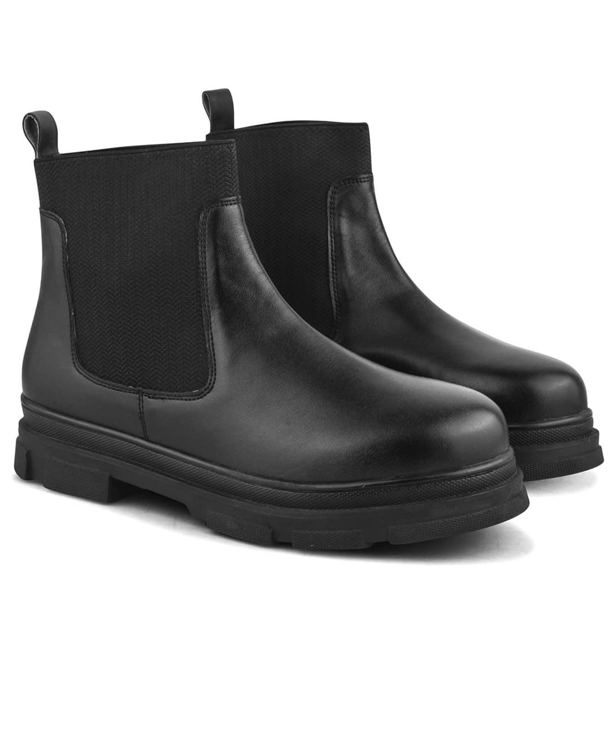 CLOG LONDON Black Women's Ankle Length Boots CLOG LONDON Black Women's Ankle Length Boots