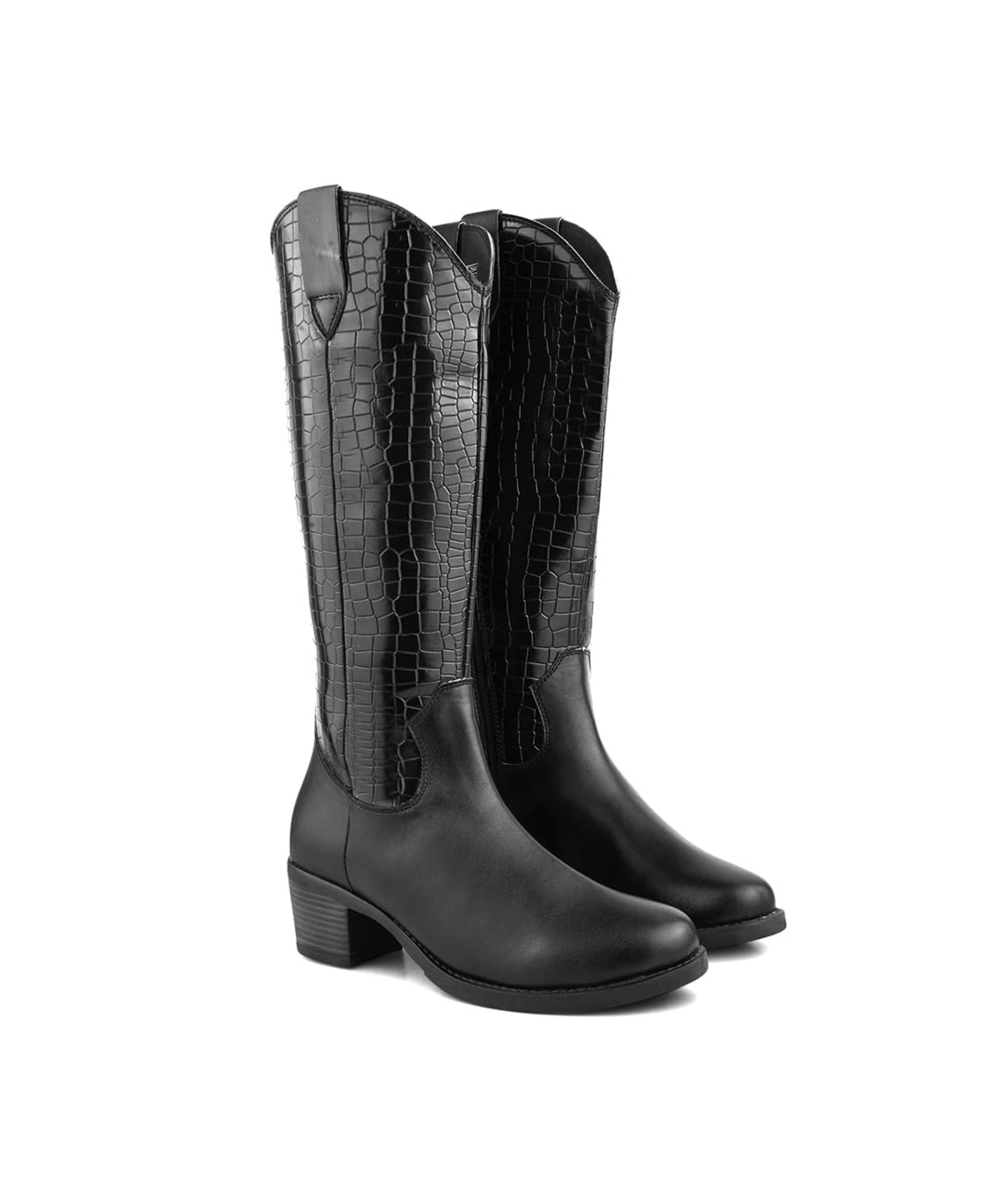 CLOG LONDON Black Women's Ankle Length Boots CLOG LONDON Black Women's Ankle Length Boots