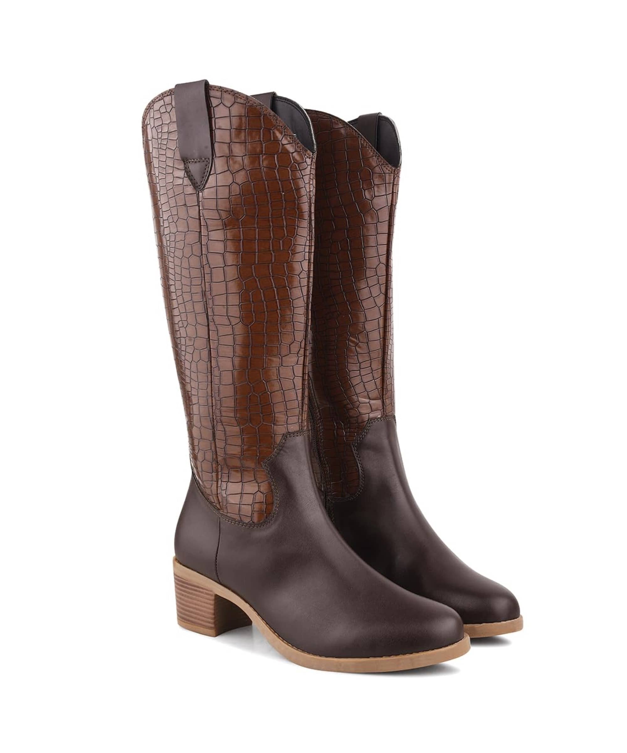 CLOG LONDON Brown Women's Ankle Length Boots
