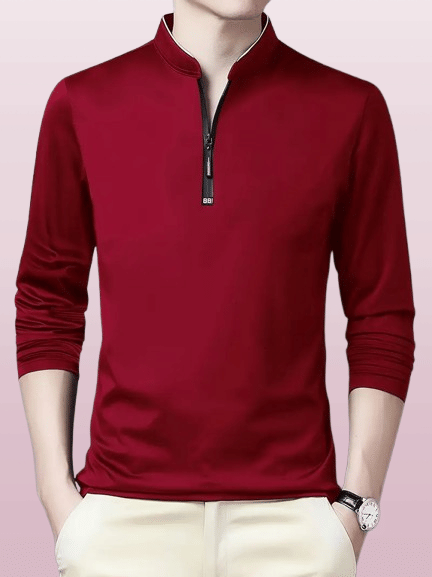 ELBATROSS Men Polyester Regular Fit Solid Polo T Shirt ( Red ) ELBATROSS Men Polyester Regular Fit Solid Polo T Shirt ( Red )