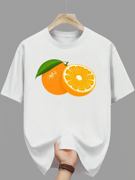ELBATROSS Men Polyester Regular Fit Printed T-Shirt ( White ) ELBATROSS Men Polyester Regular Fit Printed T-Shirt ( White )