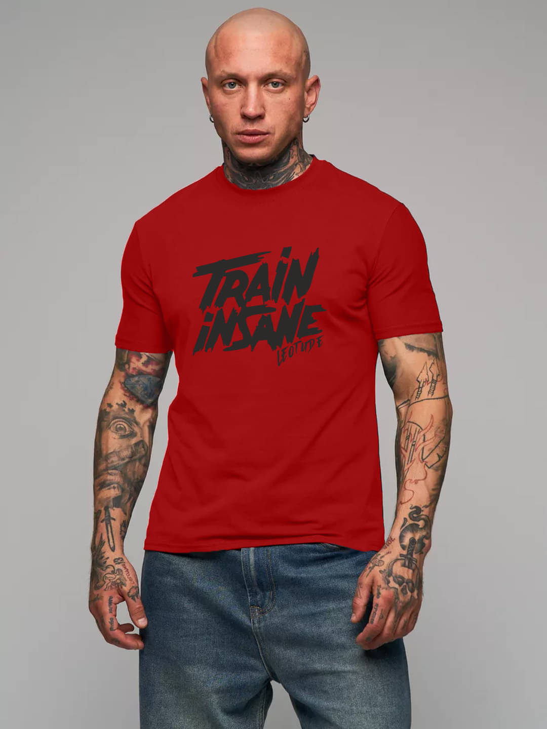 Leotude Men Cotton Blend Regular Fit Printed T-Shirt ( Multicolor2 ) Leotude Men Cotton Blend Regular Fit Printed T-Shirt ( Multicolor2 )