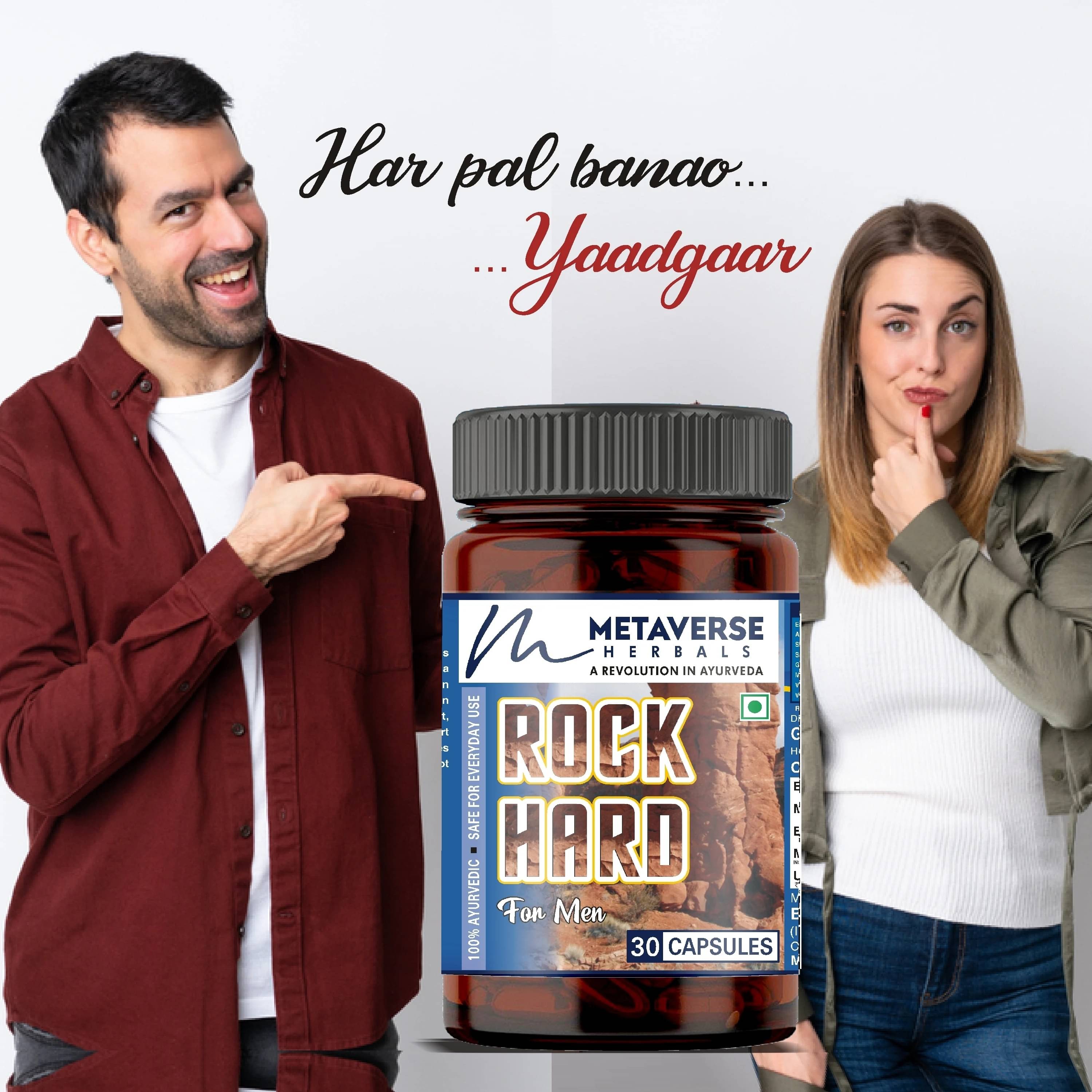     			Metaverse Herbal Timing Capsule for Boost Vigour & Vitality Ayurvedic Capsule Men Power 30 No.s