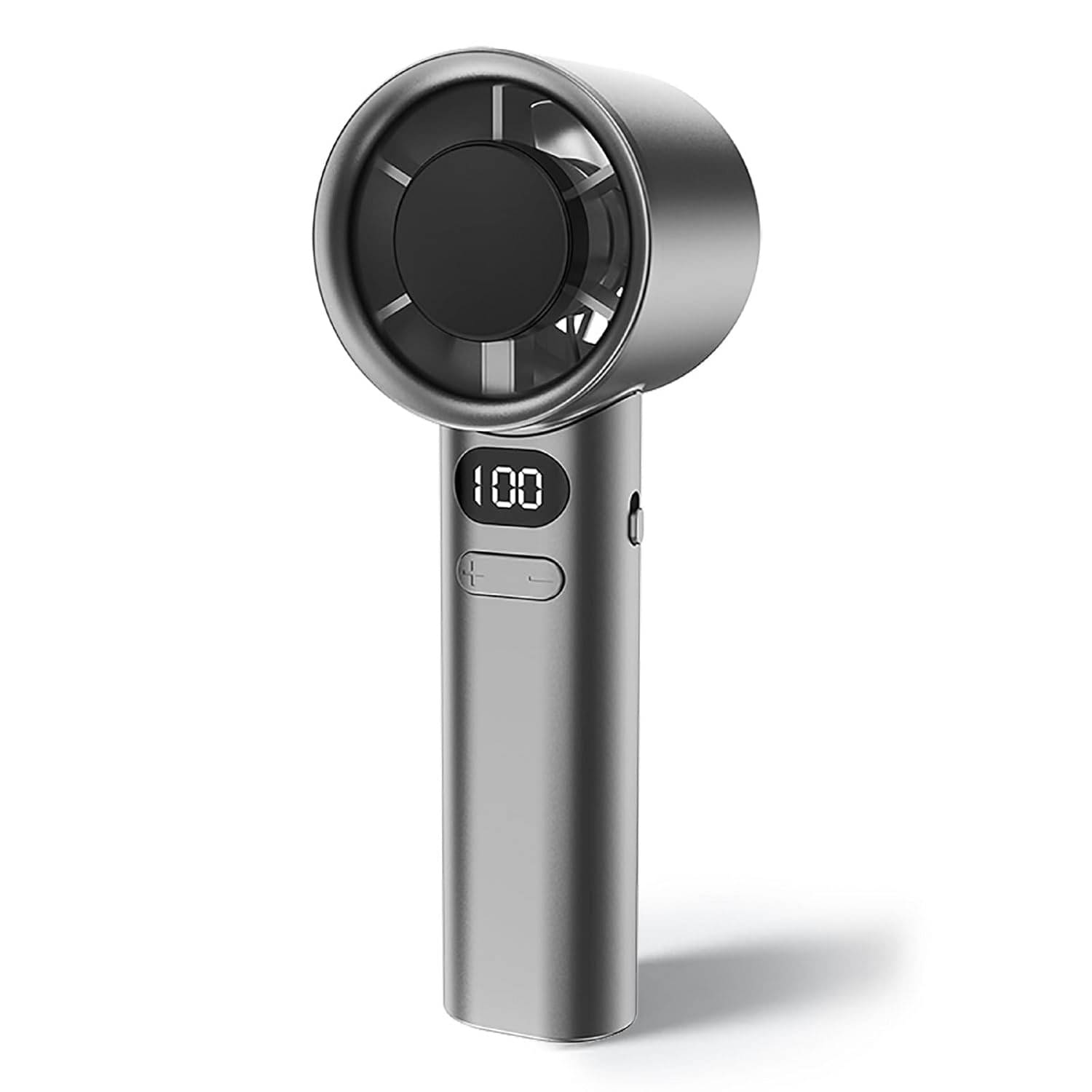 Portable Mini Fan Powerful Handheld Fan, 120 Speeds Infinitely Variable Speed Personal Small Handheld Fan Rechargeable for Adults Kids Travel (Gray) Portable Mini Fan Powerful Handheld Fan, 120 Speeds Infinitely Variable Speed Personal Small Handheld Fan Rechargeable for Adults Kids Travel (Gray)