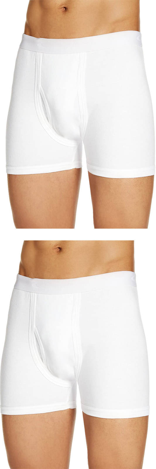     			Rupa Frontline Pack of 2 Cotton Trunks For Men's ( White )