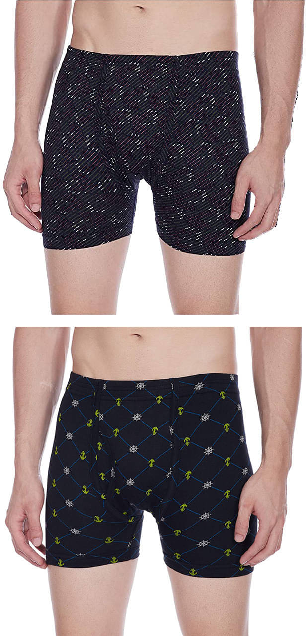     			Rupa Frontline Pack of 2 Cotton Trunks For Men's ( Multicolor )