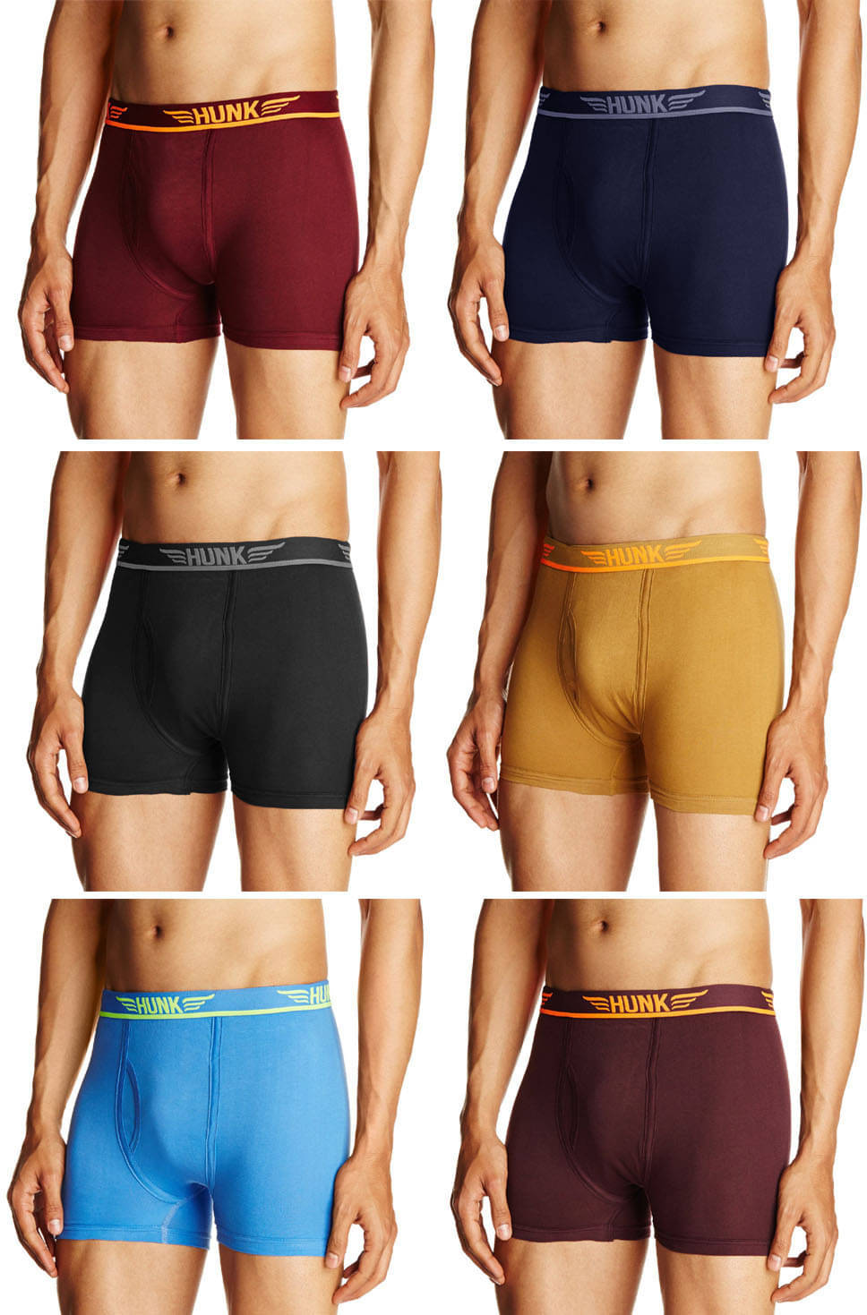 Rupa Frontline Pack of 6 Cotton Trunks For Men's ( Multicolor ) Rupa Frontline Pack of 6 Cotton Trunks For Men's ( Multicolor )