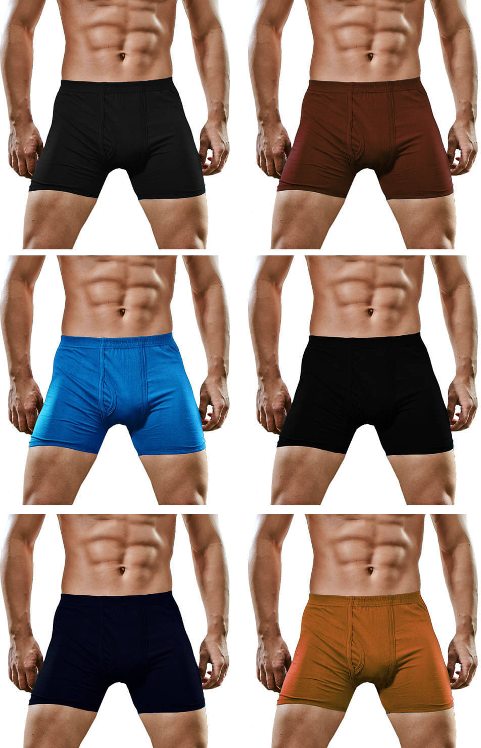 Rupa Frontline Pack of 6 Cotton Trunks For Men's ( Multicolor ) Rupa Frontline Pack of 6 Cotton Trunks For Men's ( Multicolor )
