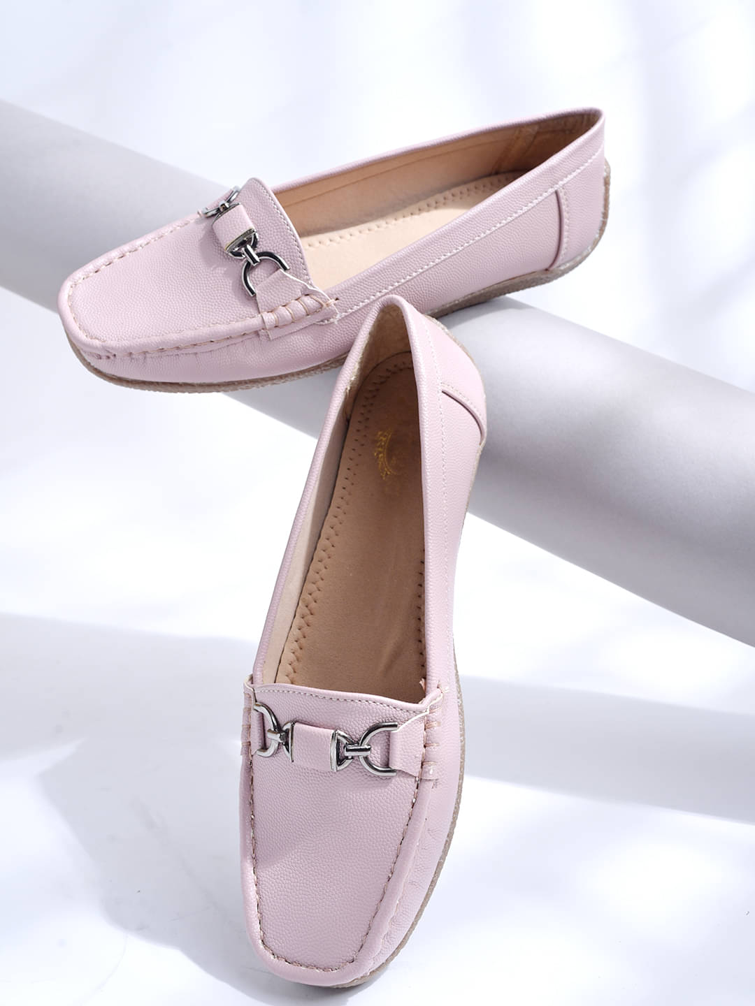     			Shoetopia Mauve Women's Loafers