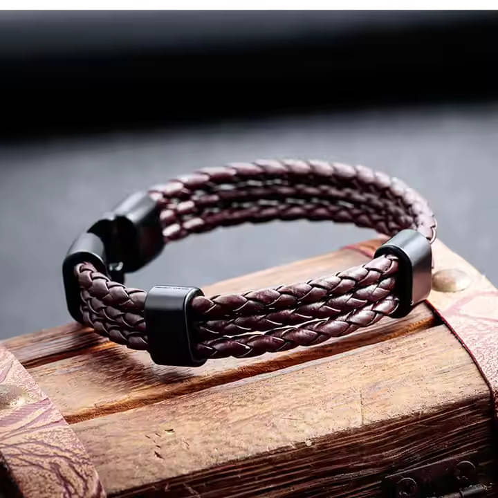     			Thrillz Brown Bracelet ( Pack of 1 )