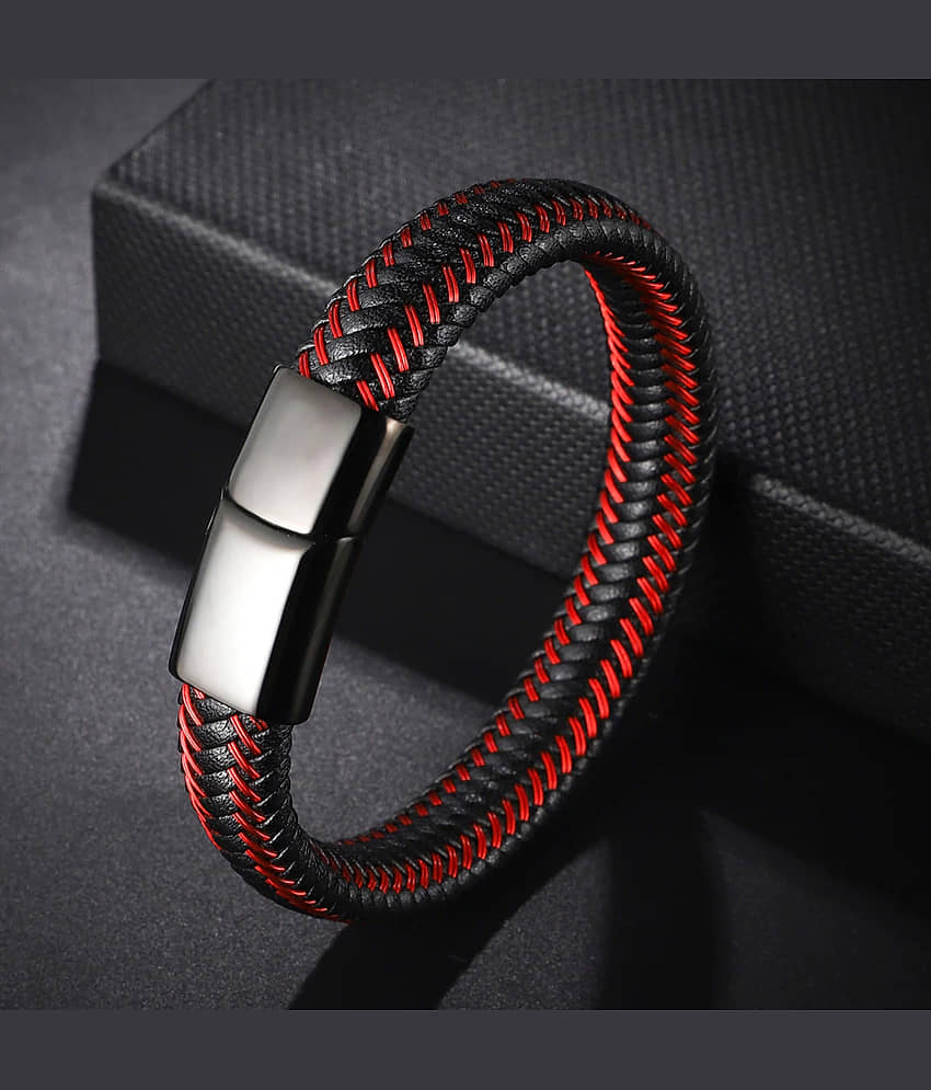 Thrillz Red Bracelet ( Pack of 1 ) - Bangles & Bracelets | Buy online on ZillyBuy