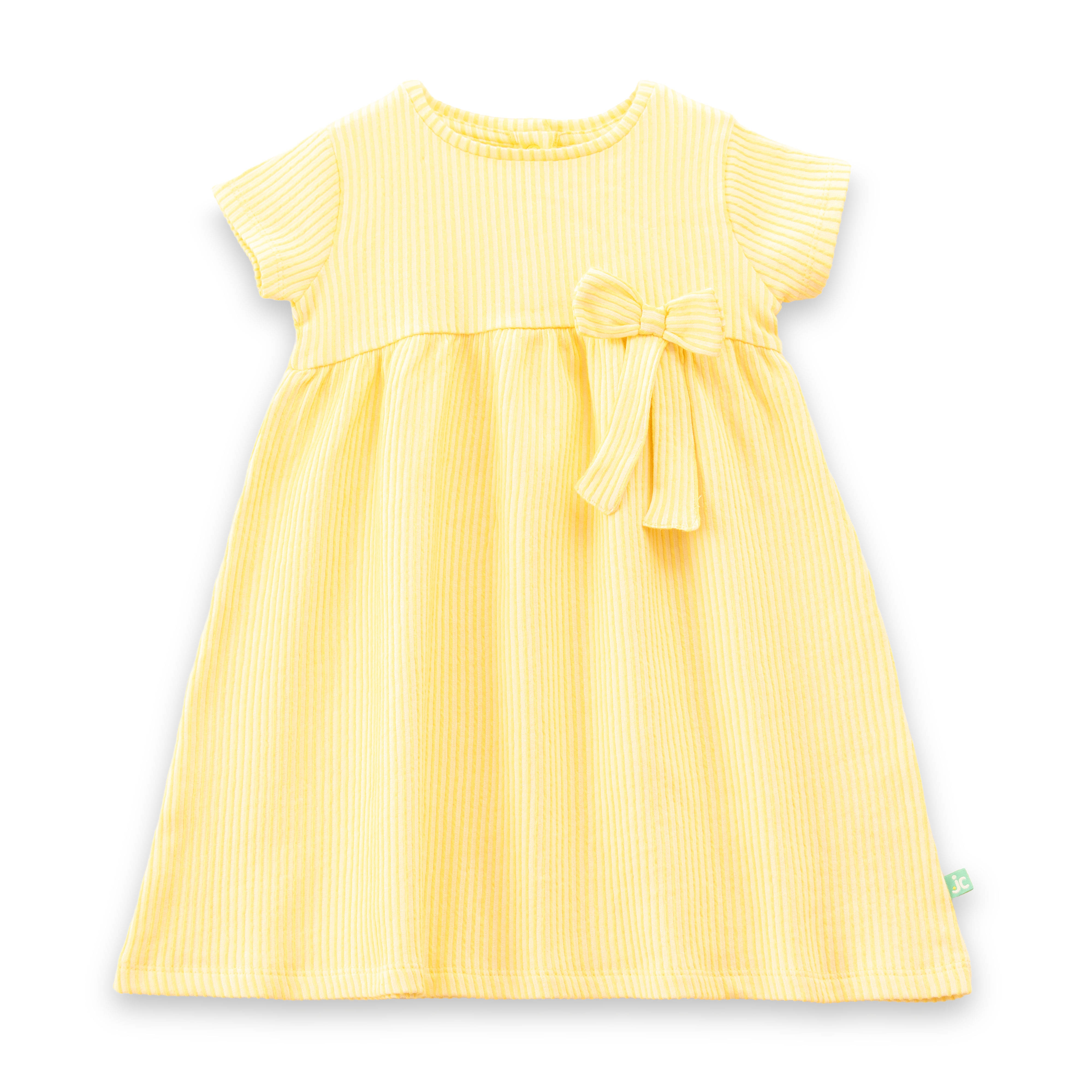 jusucbs Cotton Frock For Baby Girls ( Pack of 1 , Yellow ) jusucbs Cotton Frock For Baby Girls ( Pack of 1 , Yellow )
