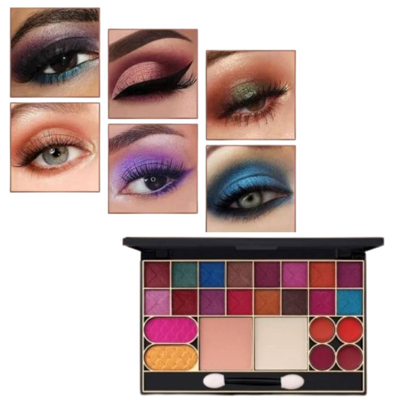     			BLUST & FAMME Multi Pressed Powder Eye Shadow 12.5