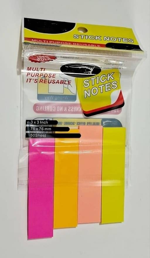 Eclet Multicolor Sticky Notes ( Pack of 1 ) Eclet Multicolor Sticky Notes ( Pack of 1 )