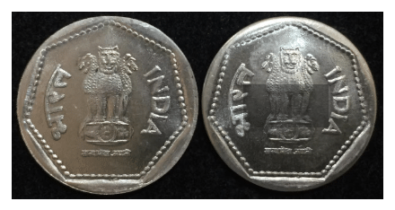 Extremely Rare 1 Rupee LAKHI - Both Side Same, India old Error Coin For Collection Extremely Rare 1 Rupee LAKHI - Both Side Same, India old Error Coin For Collection