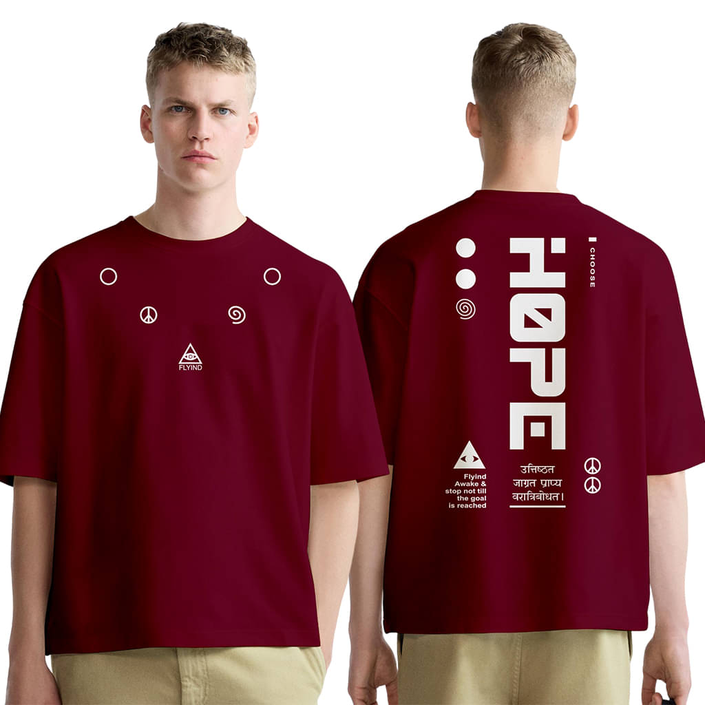 FLYIND VOGUE OUTFIT Men Polyester Regular Fit Self Design T-Shirt ( Maroon )     			FLYIND VOGUE OUTFIT Men Polyester Regular Fit Self Design T-Shirt ( Maroon )