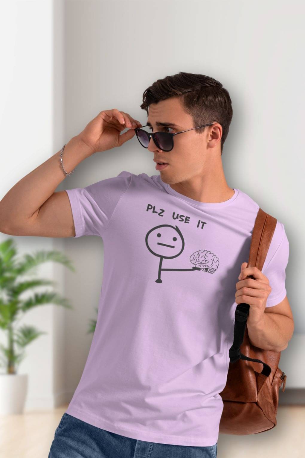 FLYIND VOGUE OUTFIT Men Polyester Regular Fit Self Design T-Shirt ( Purple ) FLYIND VOGUE OUTFIT Men Polyester Regular Fit Self Design T-Shirt ( Purple )