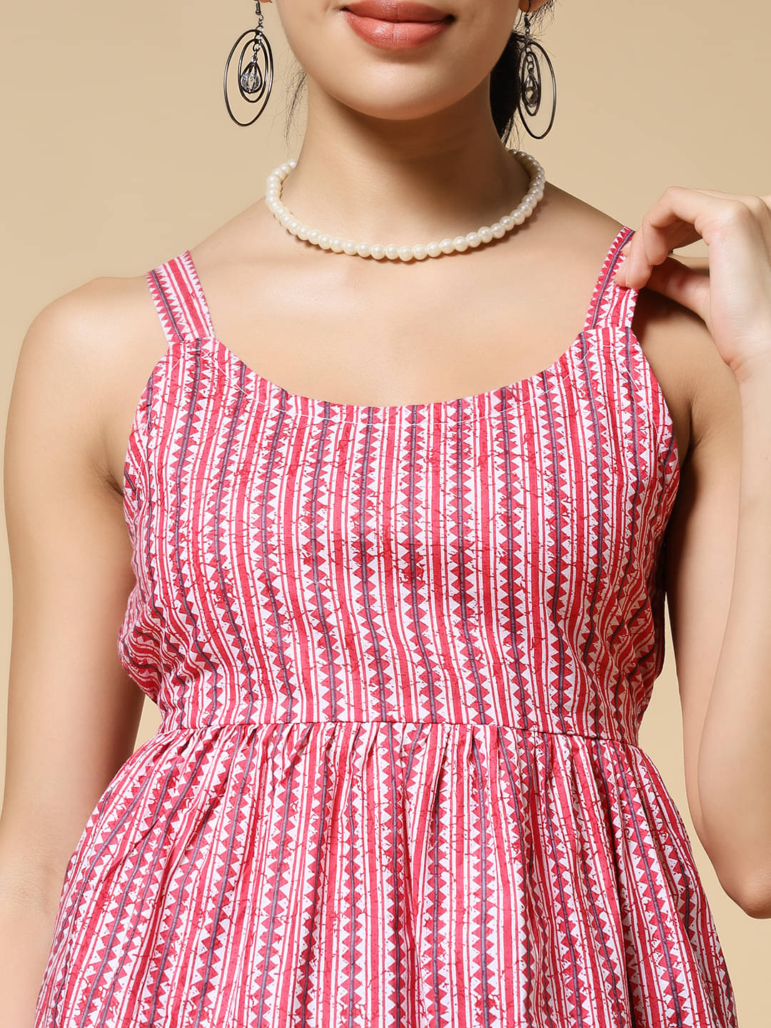     			Istyle Can Women's Cotton Regular Top ( Peach )