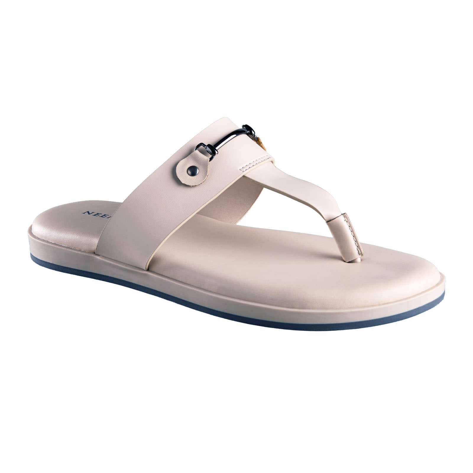 Neemans Luxe Flips Beige Men's Thong Flip Flop
