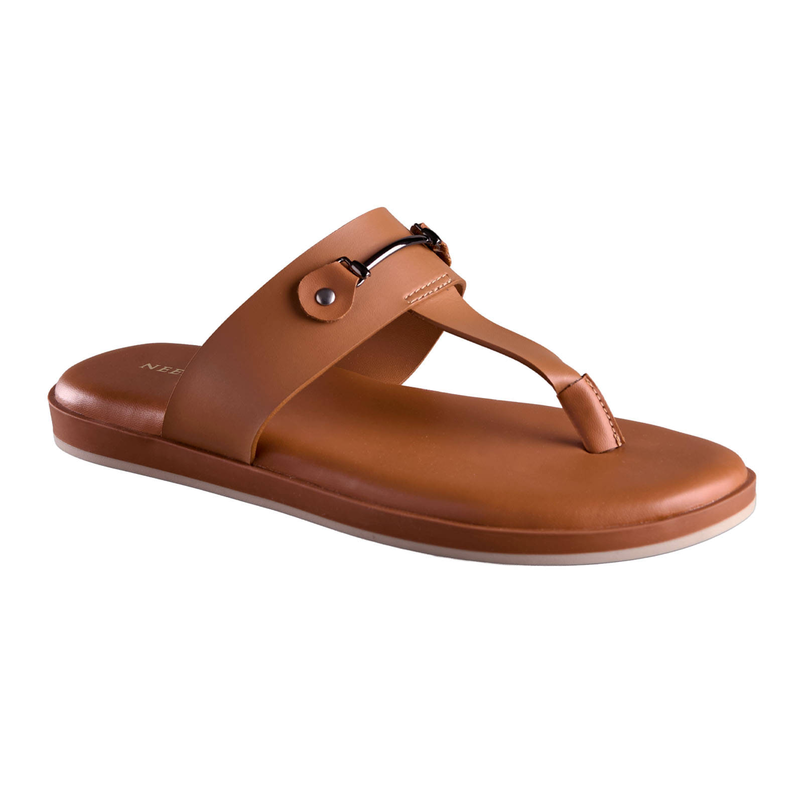     			Neemans TAN Men's Thong Flip Flop