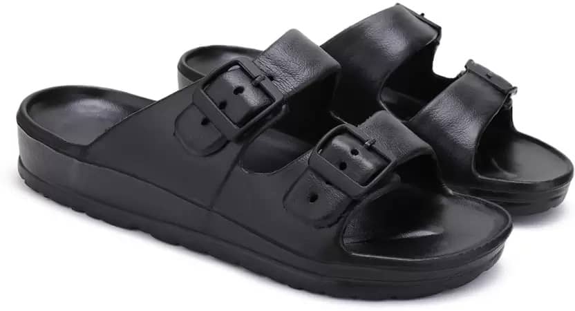 PENNEN Black Men's Thong Flip Flop