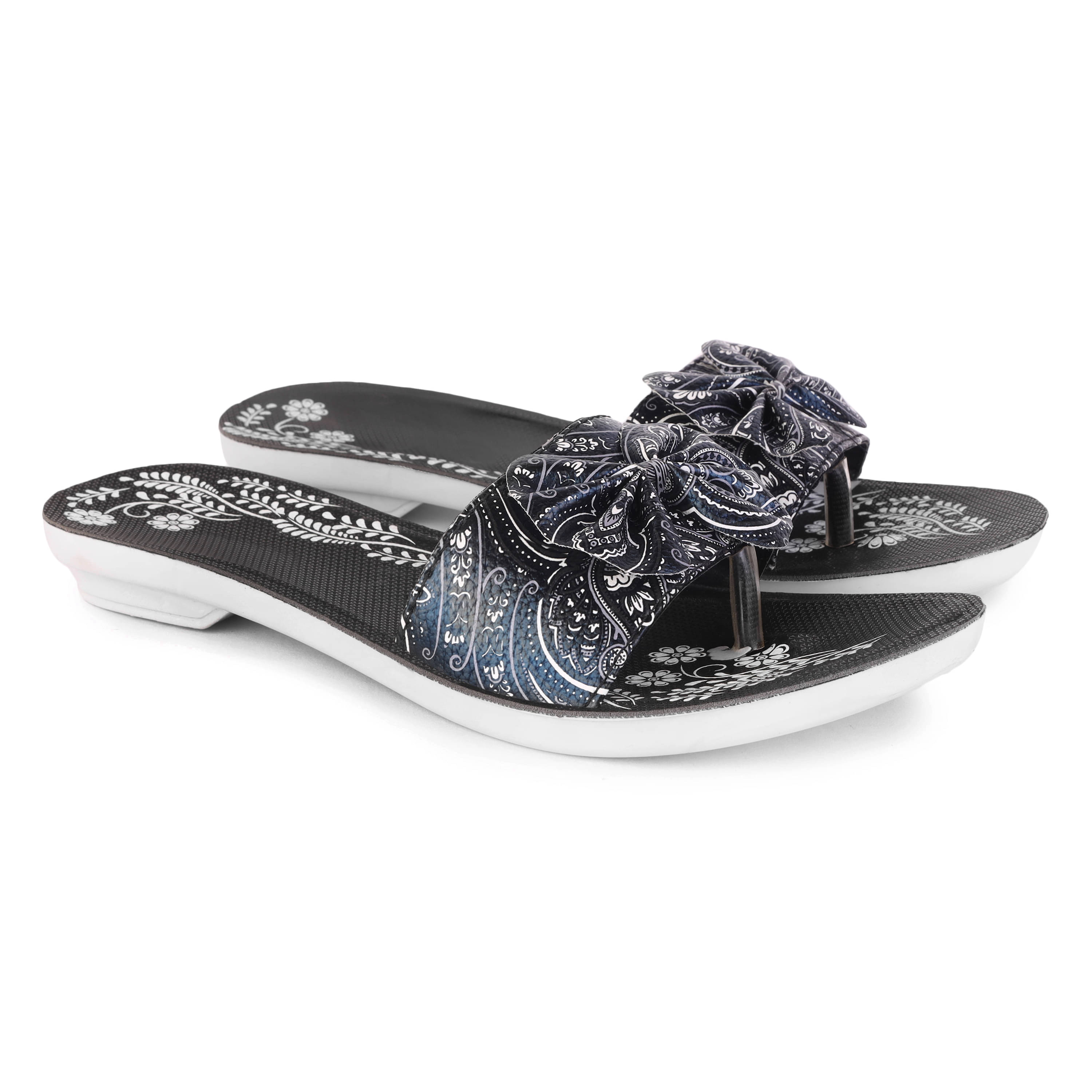     			PENNEN Black Women's Thong Flip Flop