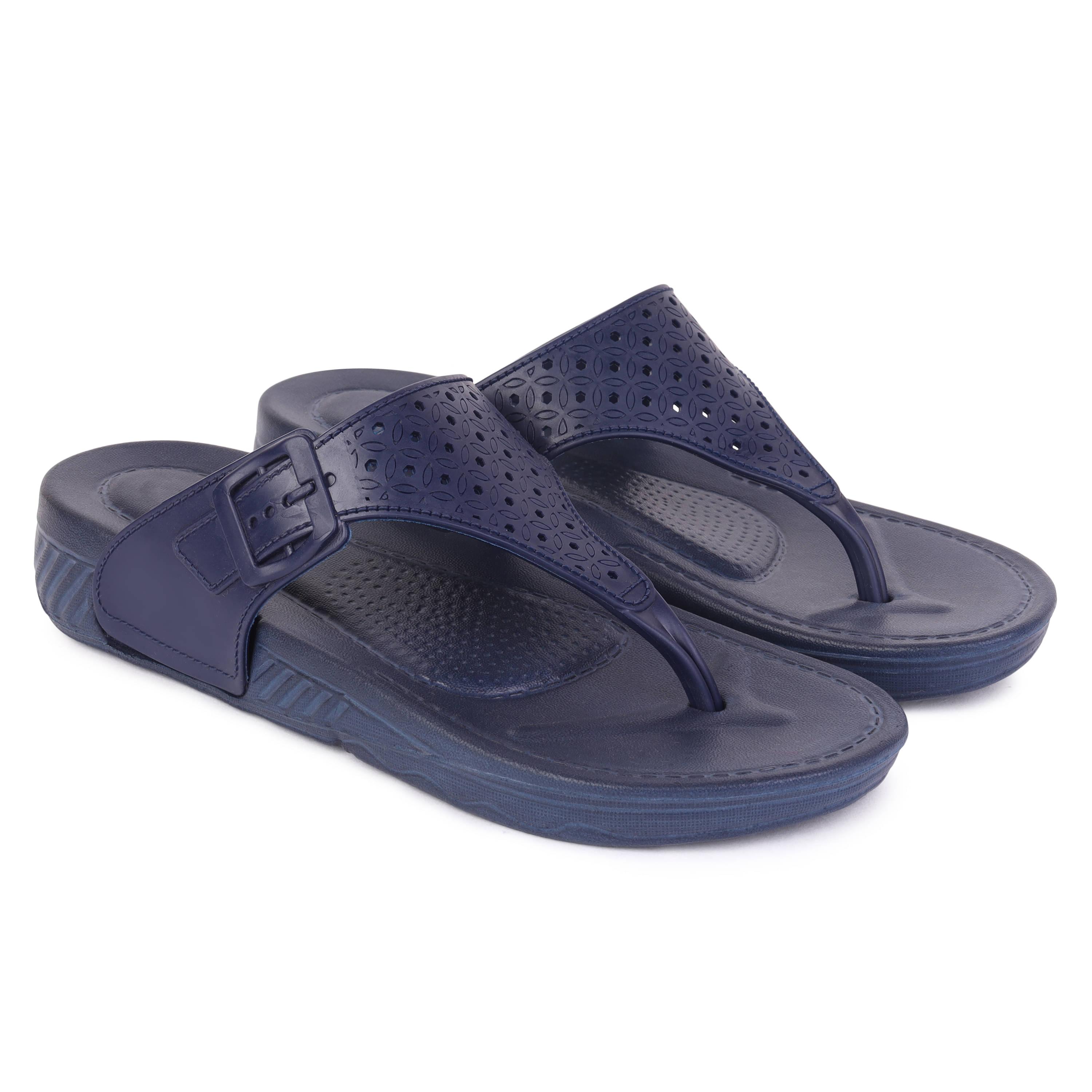     			PENNEN Blue Women's Thong Flip Flop