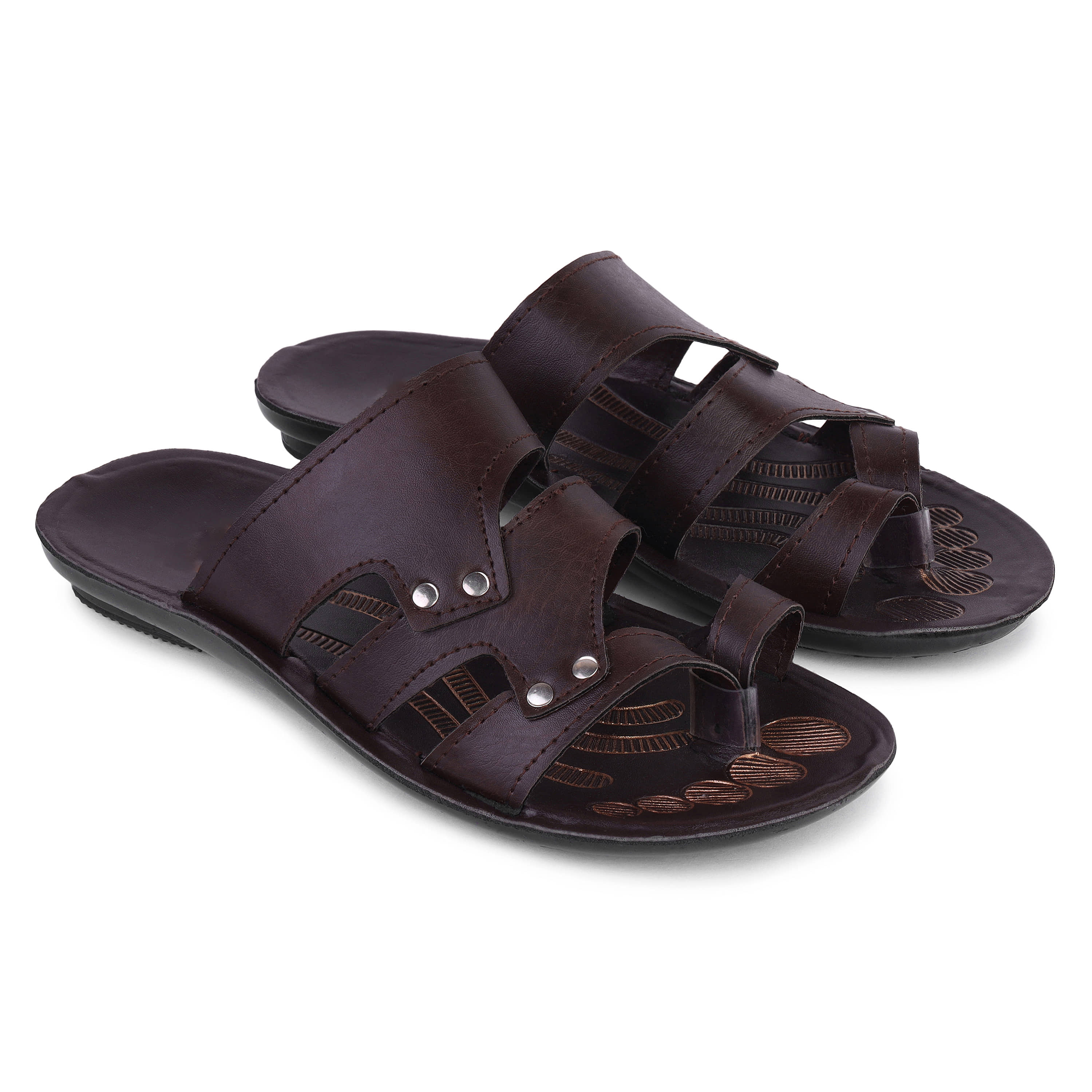 PENNEN Tan Men's Thong Flip Flop