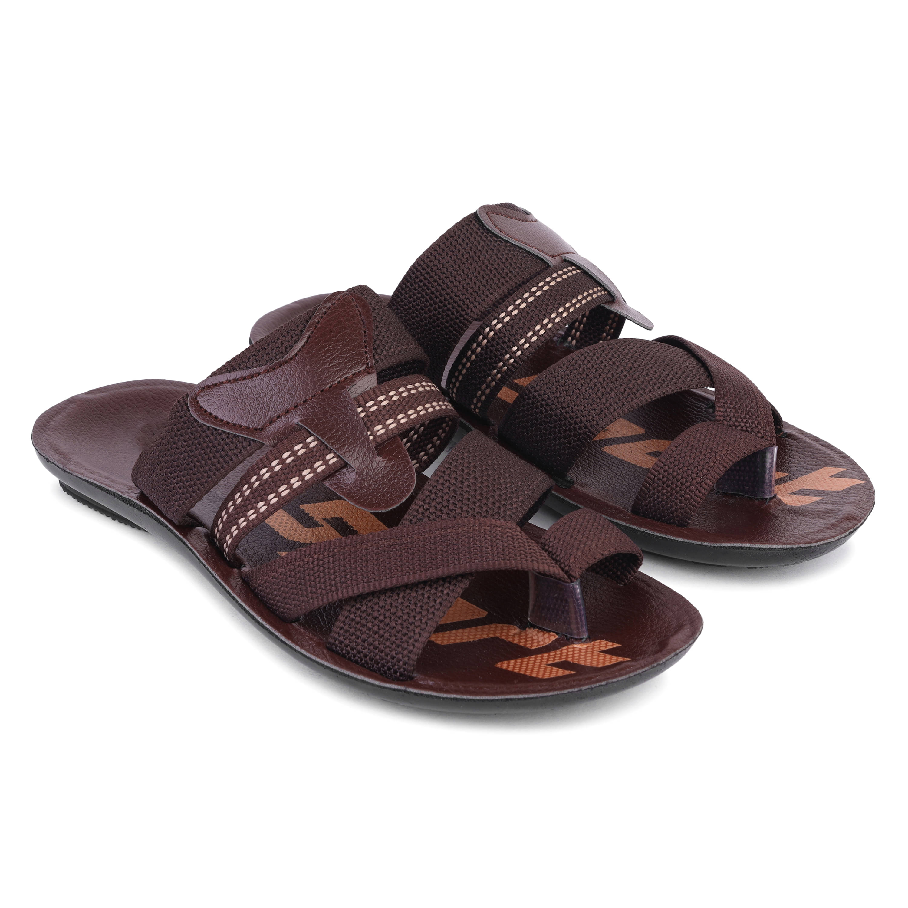     			PENNEN Tan Men's Thong Flip Flop