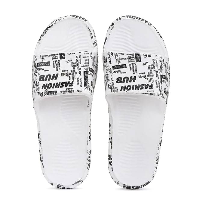     			PENNEN White Men's Thong Flip Flop