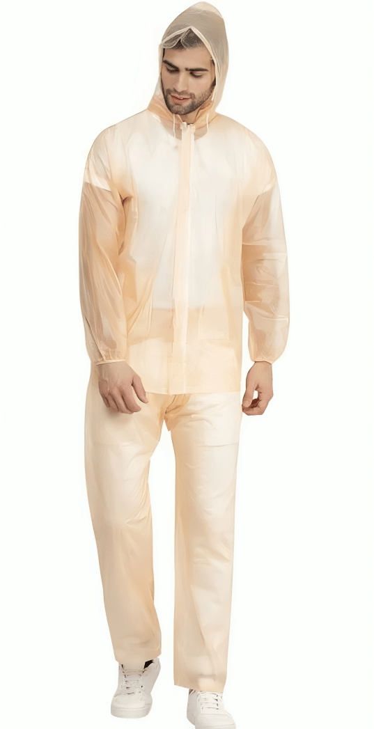 Sindon Peach Nylon Men's Raincoat ( Pack of 1 )