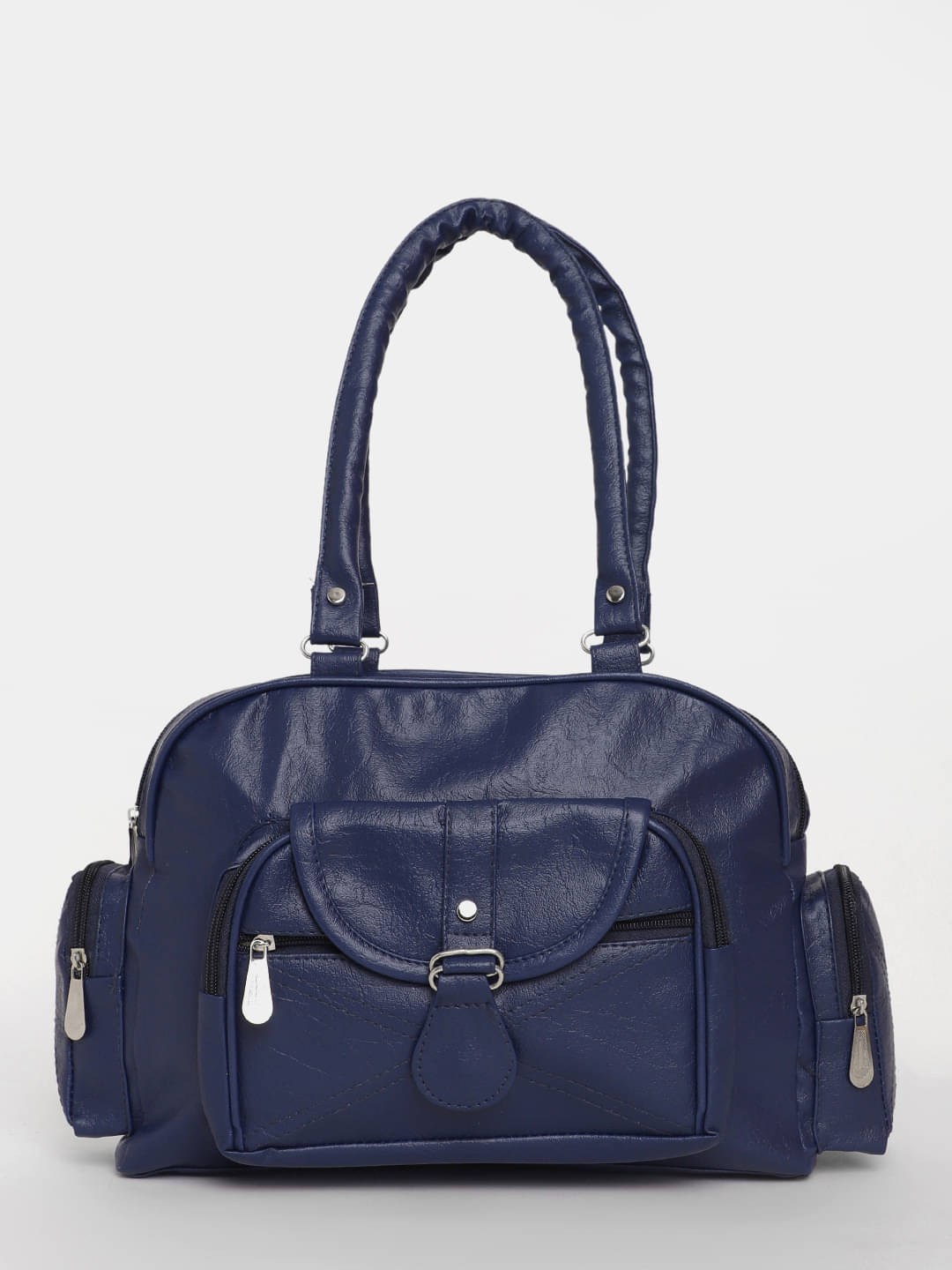     			Springberry Satchel Bag PU Set of 1 ( Navy Blue )