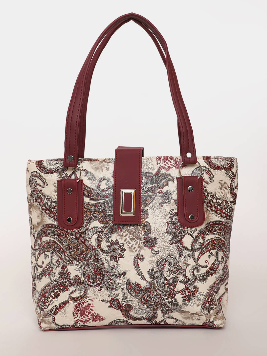     			Springberry Tote Bag PU Set of 1 ( Multicolor )