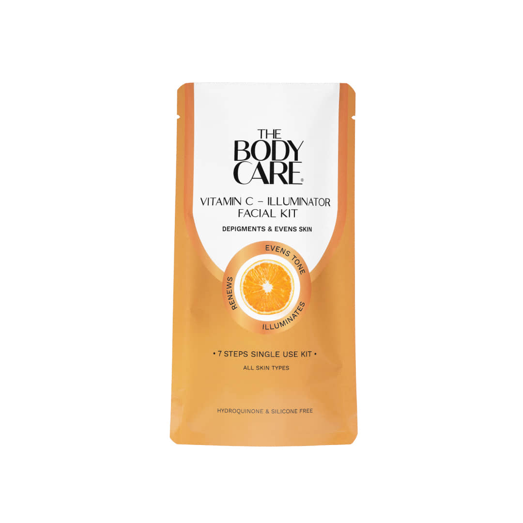 The Body Care Depigmentation Vitamin C Illuminator Mini Facial Kit For Even Skin ( 50g)