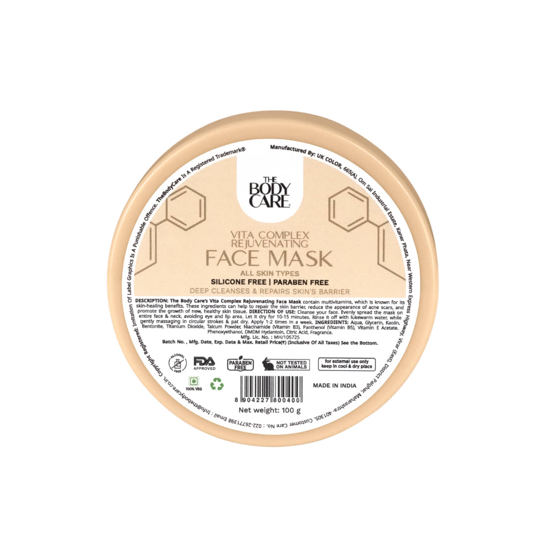 The Body Care Skin Barrier Repair Vita Complex Rejuvenating Face Mask ( 100g)