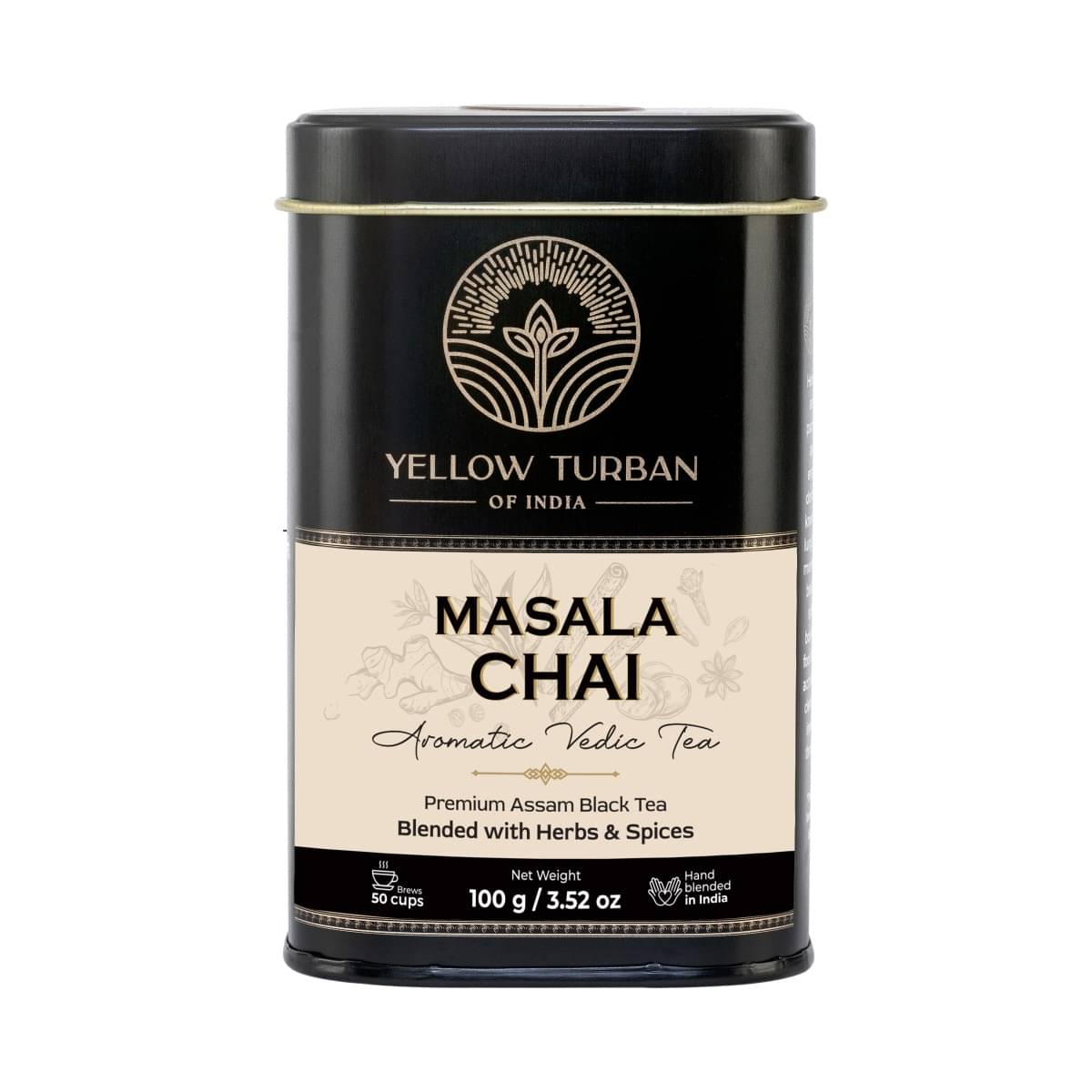     			YELLOW TURBAN 100 gm Masala Chai ( Loose Leaf )