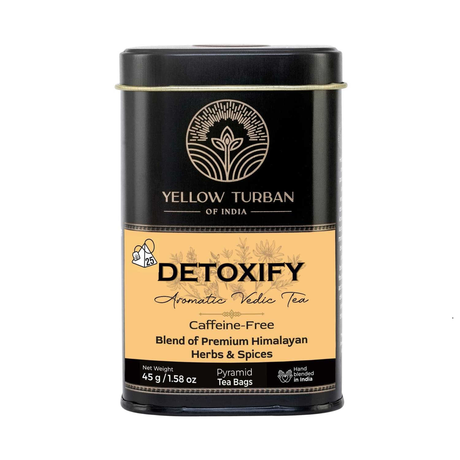 YELLOW TURBAN Lavender Tea Bags 45 gm YELLOW TURBAN Lavender Tea Bags 45 gm