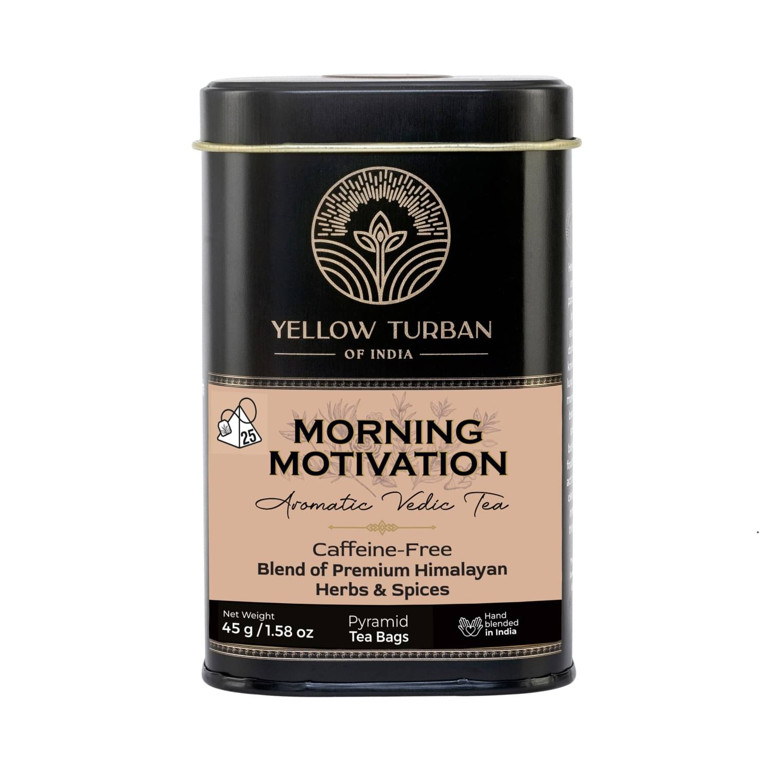 YELLOW TURBAN Rose Tea Bags 45 gm YELLOW TURBAN Rose Tea Bags 45 gm