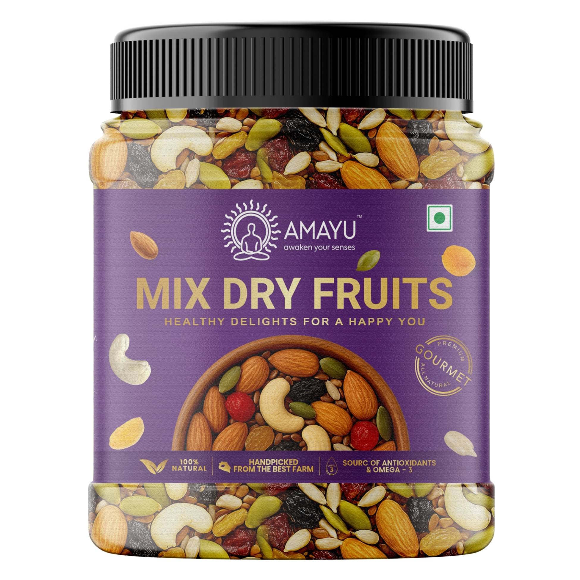     			AMAYU Mixed Nuts 450 g