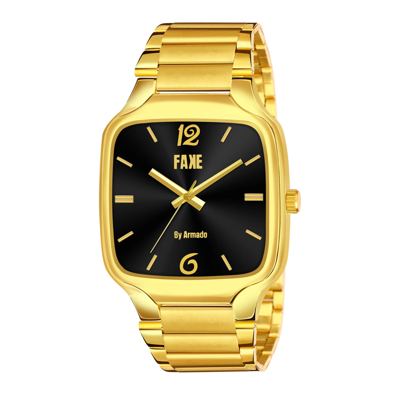     			Armado Gold Stainless Steel Analog Men's Watch