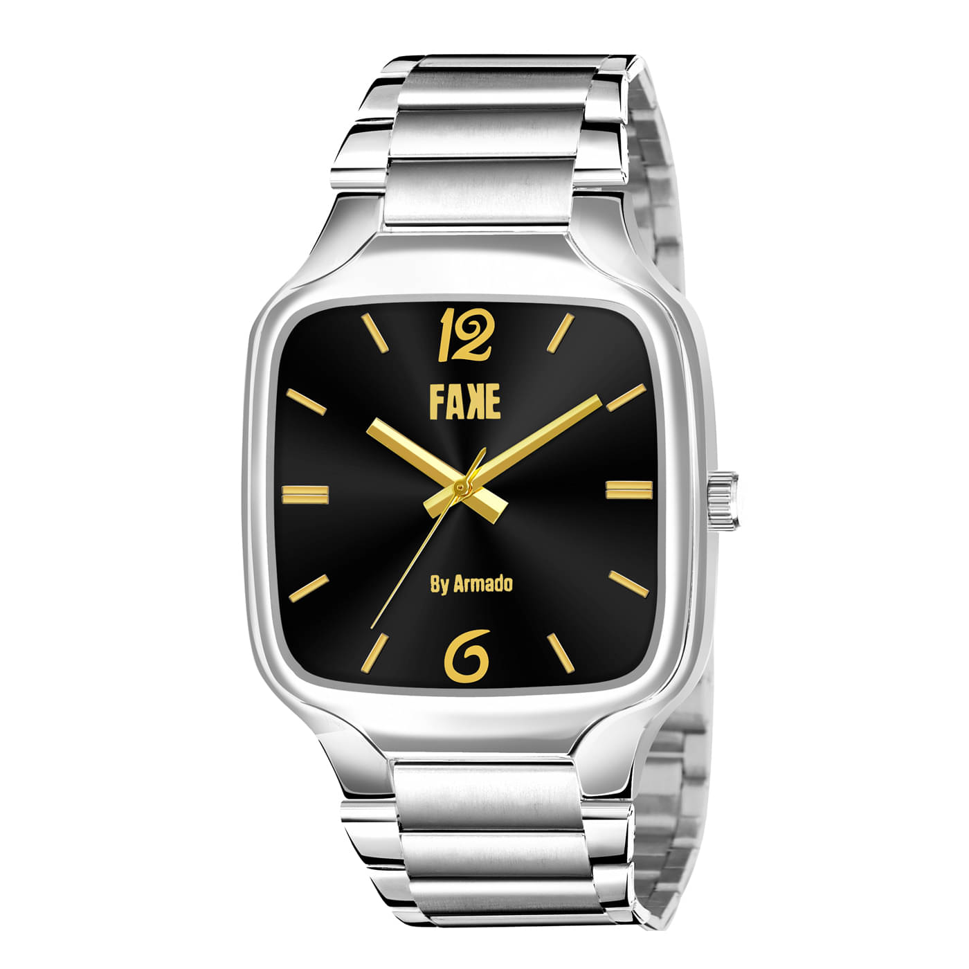     			Armado Silver Stainless Steel Analog Men's Watch