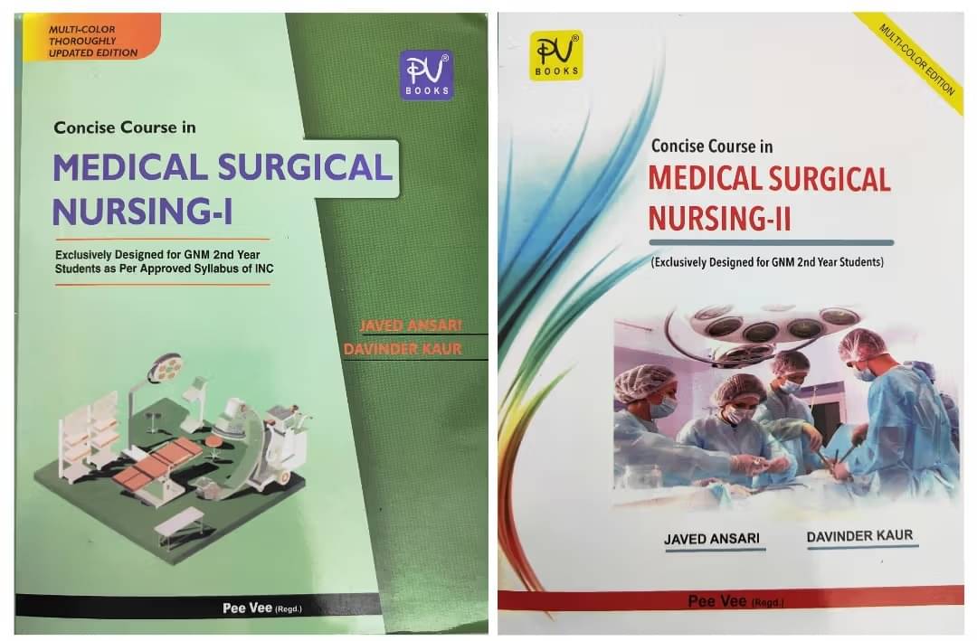 CONCISE COURSE IN MEDICAL SURGICAL NURSING - PART -I AND PART-II (Paperback, ,JAVED ANSARI, DAVINDER KAUR) CONCISE COURSE IN MEDICAL SURGICAL NURSING - PART -I AND PART-II (Paperback, ,JAVED ANSARI, DAVINDER KAUR)